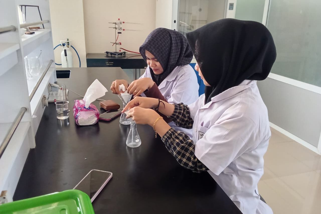 Masuki Tahap Aktivasi, Mahasiswa Kimia Universitas Samudra Intensifkan Riset di Laboratorium Dasar